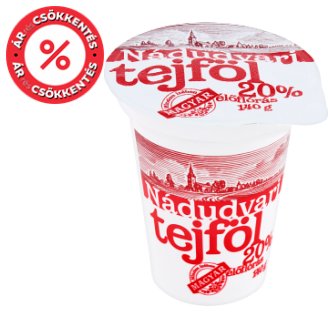 Nádudvari élőflórás tejföl 20% 140 g