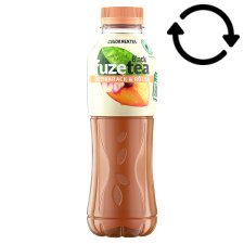 FuzeTea Energy-Free, Non-Carbonated Peach and Rose Flavored Soft Drink with Black Tea Extract 500 ml