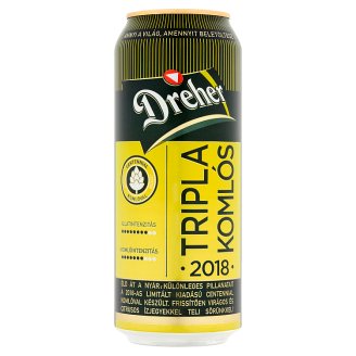 Dreher Tripla Komlós világos sör 4,5% 0,5 l
