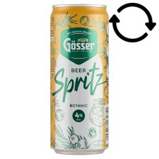 Gösser Spritz borókabogyó-ízű alkoholos sörital 4% 330 ml