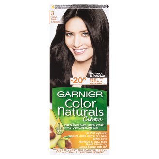 Garnier Color Naturals Crème 3 Sötétbarna tápláló tartós hajfesték