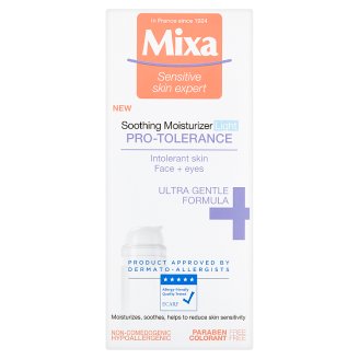 Mixa Pro-Tolerance Light bőrnyugtató, hidratáló ápoló 50 ml