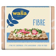 Wasa Fibre élelmi rostokban gazdag, rozsliszttel készült sütőipari termék 230 g