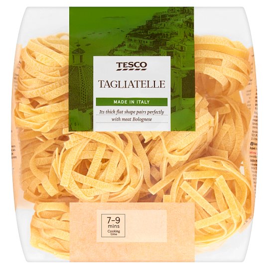 Tesco Tagliatelle durum száraztészta 500 g Tesco Online, Tesco