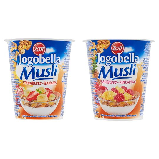 Zott Jogobella Musli élőflórás joghurt müzlivel 150 g