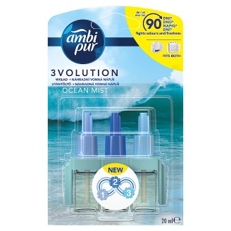 Ambi Pur 3Volution Ocean Mist Elektromos Légfrissítő Utántöltő 2x20 ml