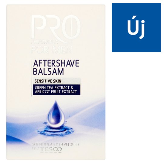 Tesco Pro Formula for Men Aftershave Balsam 100 ml Tesco Online, Tesco From Home, Tesco Doboz