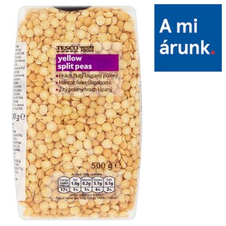 Tesco Whole Foods hántolt feles sárgaborsó 500 g