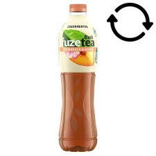 FuzeTea Energy-Free, Non-Carbonated Peach and Rose Flavored Soft Drink with Black Tea Extract 1,5 l