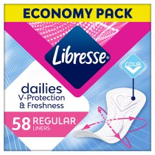 Libresse Dailies Fresh Regular tisztasági betét 58 db