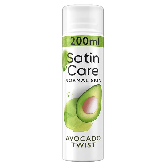 Satin Care Women's Shaving Gel Avocado Twist 200ml Tesco Online