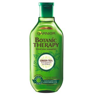 Garnier Botanic Therapy Green Tea Eucalyptus & Citrus sampon gyorsan zsírosodó hajra 400 ml