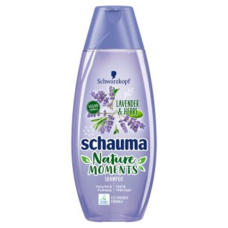 Schauma Nature Moments Provence-i Gyógynövények & Levendula sampon 400 ml
