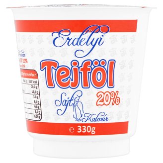 Erdélyi tejföl 20% 330 g
