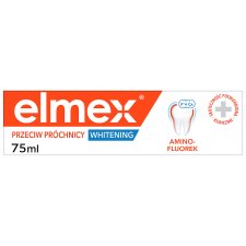 elmex Caries Protection Whitening Toothpaste with Amine Fluoride 75 ml
