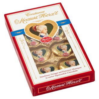 Reber Constanze Mozart Herz'l szív praliné 8 db 80 g