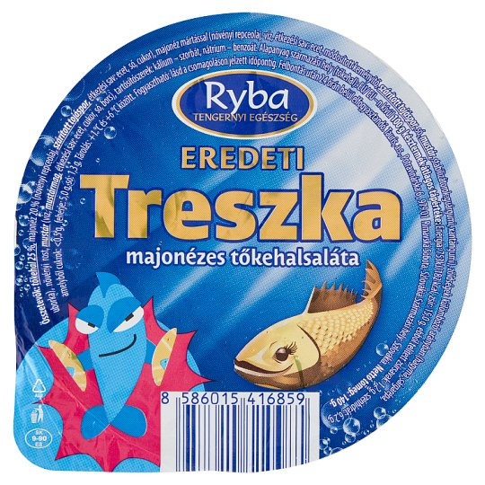 Ryba Eredeti Treszka majon zes t kehalsal ta des t szerrel 140 g