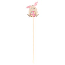 hanmar Bunny with Egg Easter Decoration on Stick