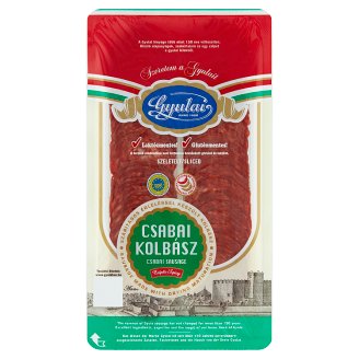 Gyulai szeletelt csípős csabai kolbász 80 g
