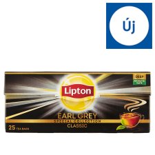 Lipton Special Collection Earl Grey Classic bergamot ízesítésű fekete tea 25 teafilter 37,5 g