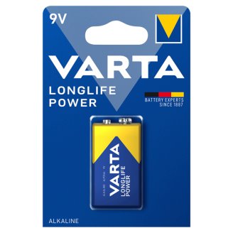 Varta Longlife Power 9 V-os alkáli elem