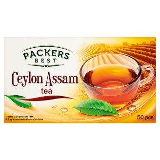 Packers Best filteres Ceylon és Assam fekete teák keveréke 50 filter 87,5 g