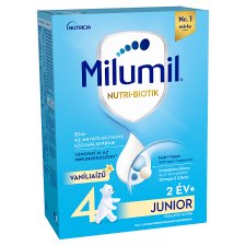 Milumil Nutri-Biotik 4 Junior vaníliaízű tejalapú italpor 2 év+ 500 g