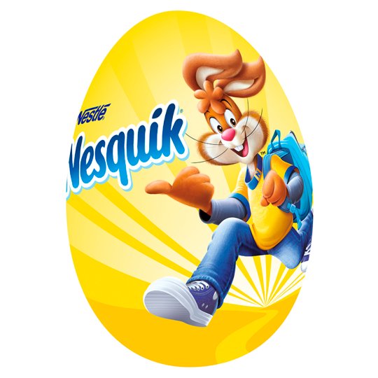 Nesquik Milk Chocolate Egg with White Chocolate 15 g Tesco Groceries
