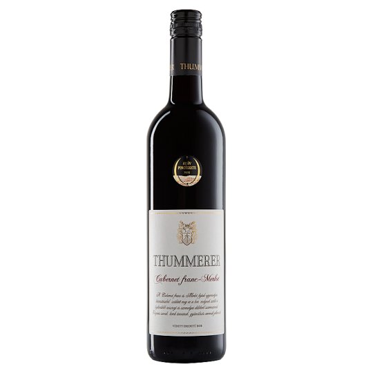 Thummerer Egri Cabernet Franc-Merlot száraz vörösbor 13,5% 750ml