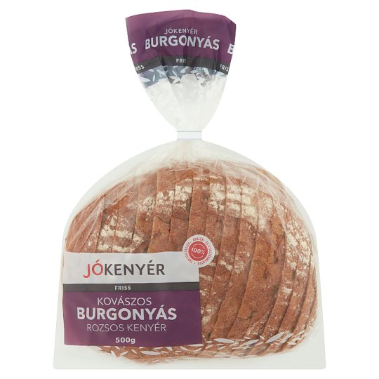 Jókenyér friss kovászos burgonyás rozsos kenyér 500 g