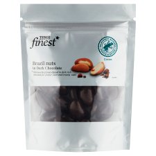 Tesco Finest Brazil Nuts in Dark Chocolate 150 g