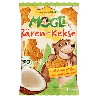MOGLI Bio Mini Bären keksz kókuszos 50 g