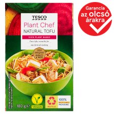 Tesco Plant Chef Natural Tofu 180 g