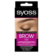 Syoss Brow Tint szemöldökfesték Sötétbarna 10 ml