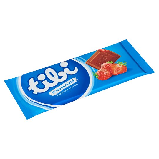 Tibi eperkrémes és zselés tejcsokoládé 90 g