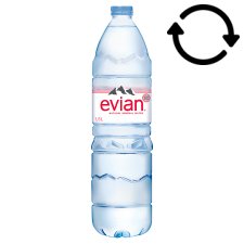 Evian Natural Non-Carbonated Mineral Water 1,5 l