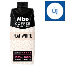 Mizo Coffee Selection Flat White UHT zsírszegény kávés tej 250 ml