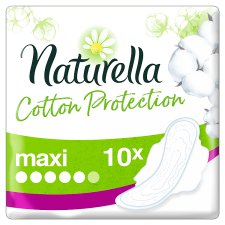 Naturella Cotton Protection Ultra Maxi Size 3 Egészségügyi Betét, 10 Db