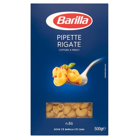 Barilla Pipette Rigate apró durum száraztészta 500 g