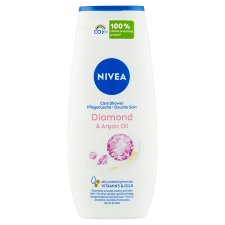 NIVEA Diamond & Argan Oil ápoló hatású krémtusfürdő 250 ml