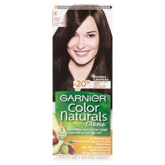 Garnier Color Naturals Crème 4.0 Természetes Barna tápláló tartós hajfesték
