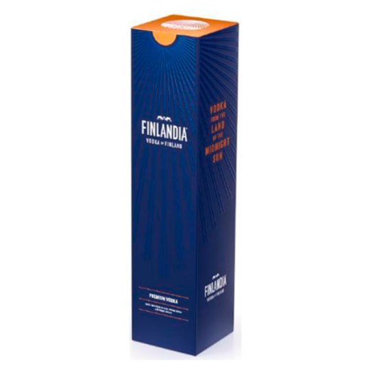 Finlandia vodka díszdobozban 40% 0,7 l