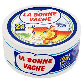 La Bonne Vache félzsíros ömlesztett sajt 24 adag 400 g