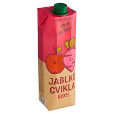 RIO 100% Apple Beetroot Juice Directly Pressed from Apple and Beetroot 1 l