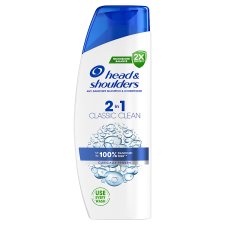 Head & Shoulders Classic Clean 2az1-ben korpásodás elleni sampon 250ml. Friss tiszta Illat