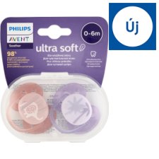 Philips Avent Ultra Soft játszócumik 0-6 hónap 2 db