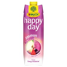 Rauch Happy Day Immun Active Multi Fruit Juice Drink with Vitamin C and Calcium 1 l