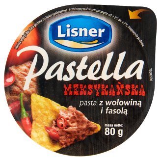 Lisner Pastella mexikói szendvicskrém 80 g