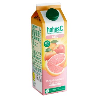 Hohes C Mild 100% pink grapefruit-alma-narancs-acerola vegyes gyömölcslé 1 l