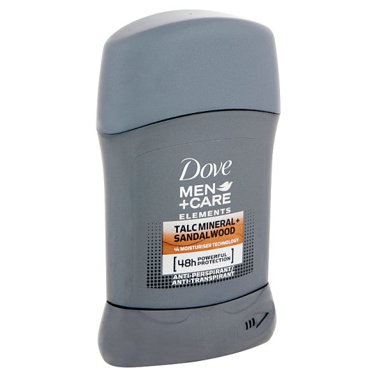 Dove Men+Care Talc Mineral+Sandalwood izzadásgátló stift 50 ml